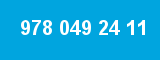 978 049 24 11